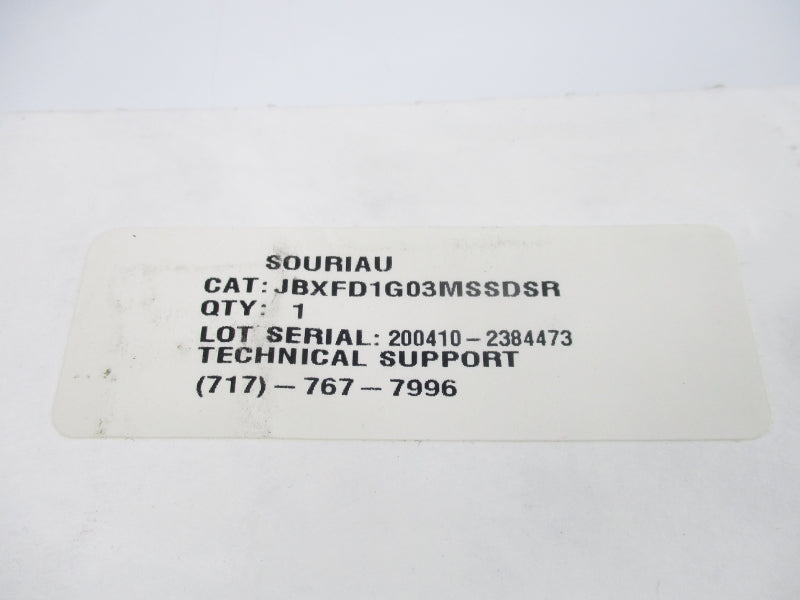 SOURIAU JBXFD1G03MSSDSR NSMP