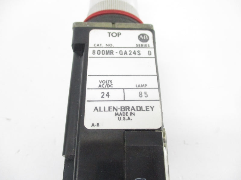 ALLEN BRADLEY 800MR-QA24S SER. D 110-300V (AS PICTURED) NSNP