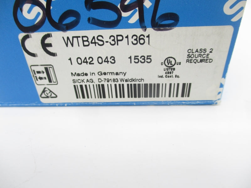 SICK WTB4S-3P-1361 10-30V NSMP
