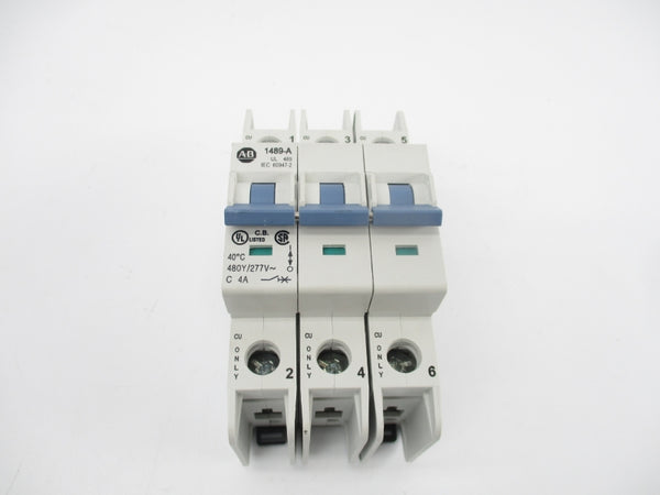 ALLEN BRADLEY 1489-A3C040 SER. A 277V 4A NSNP