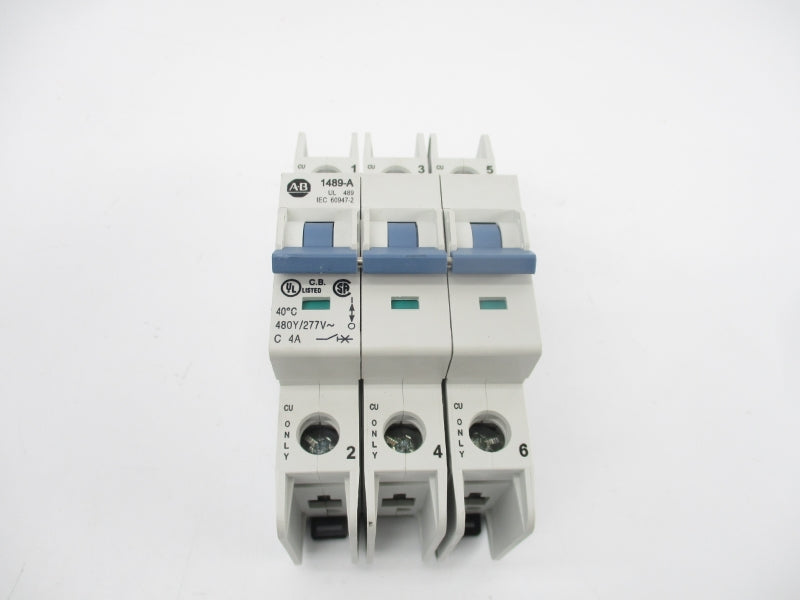 ALLEN BRADLEY 1489-A3C040 SER. A 277V 4A NSNP