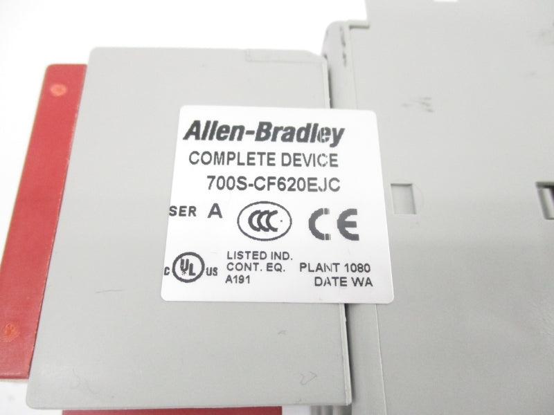 ALLEN BRADLEY 700S-CF620EJC SER. A 24VDC 20A NSNP