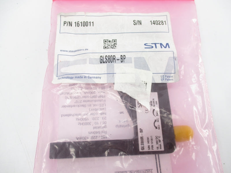 STM GLS80R-BP 1610011 10-30VDC NSMP