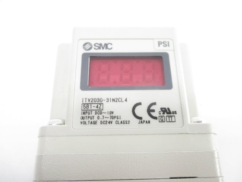 SMC ITV2030-31N2CL4 5B1-4Z 24VDC 70PSI NSNP