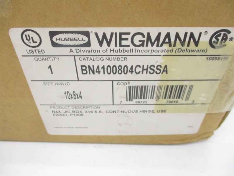 WIEGMANN BN4100804CHSSA NSMP