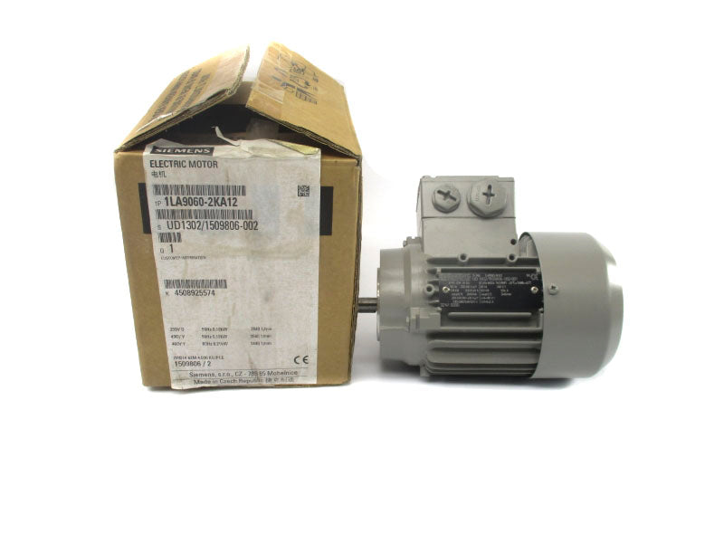 SIEMENS 1LA9060-2KA12 460V 0.83/0.48A NSMP