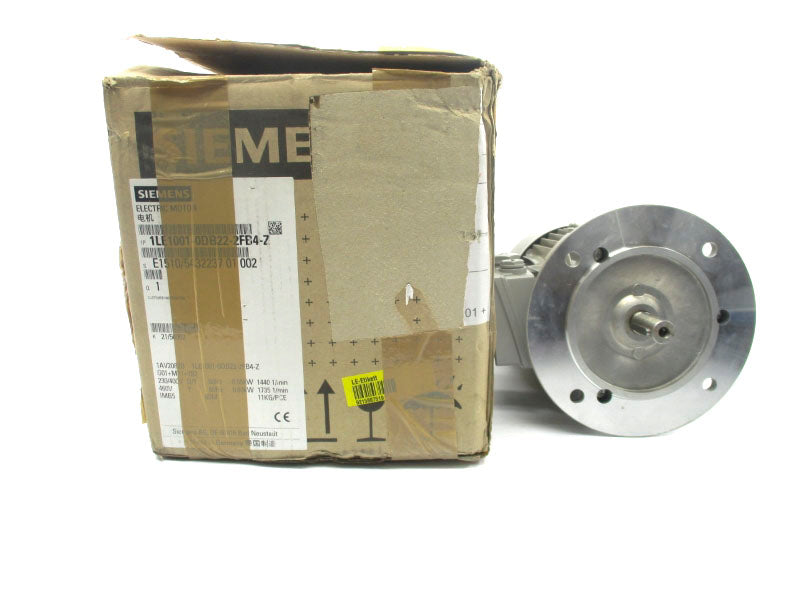 SIEMENS 1LE1001-0DB22-2FB4-Z 460V 2.40A (AS PICTURED) NSMP