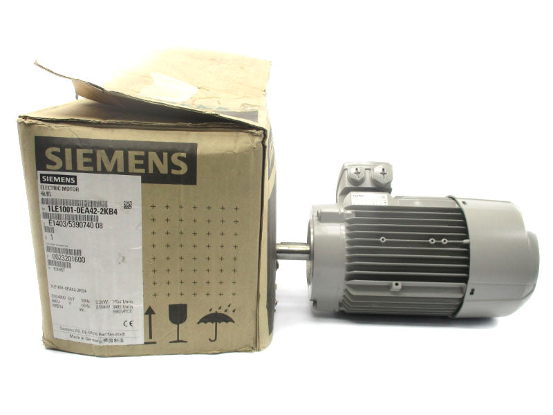SIEMENS 1LE1001-0EA42-2KB4 460V 7.8A NSMP