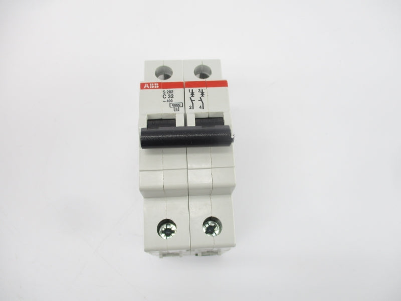ABB 2CDS252001R0324 S202-C32 400V 32A (PKG OF 5) (AS PICTURED) NSMP
