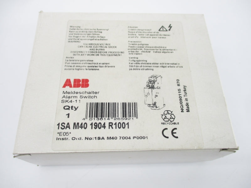 ABB 1SAM401904R1001 SK4-11 690V 10A NSMP