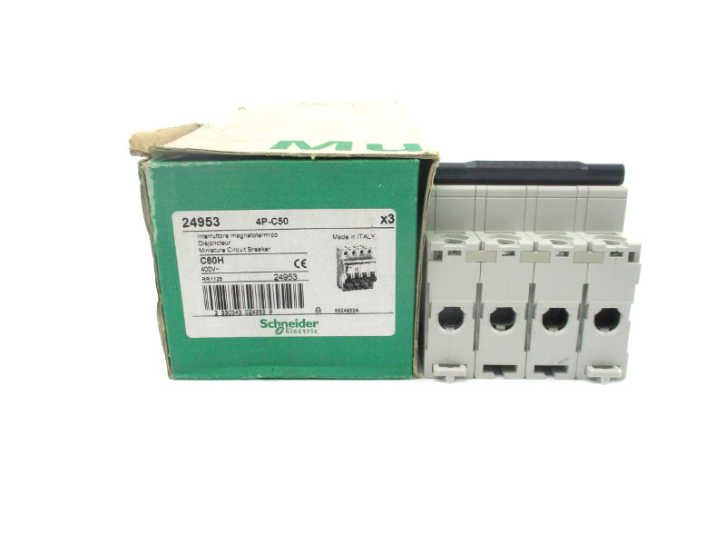 SCHNEIDER ELECTRIC 24953 400V 50A (PKG OF 3) NSMP