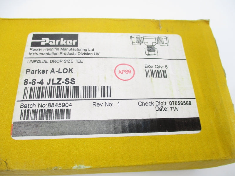 PARKER 8-8-4JLZ-SS (PKG OF 5) NSMP