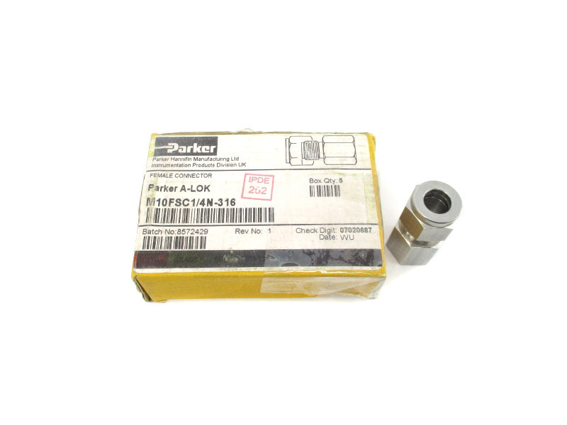 PARKER M10FSC1/4N-316 (PKG OF 5) NSMP