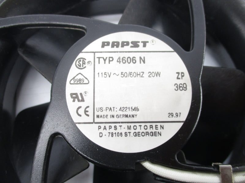 PAPST 4606N 115V NSNP