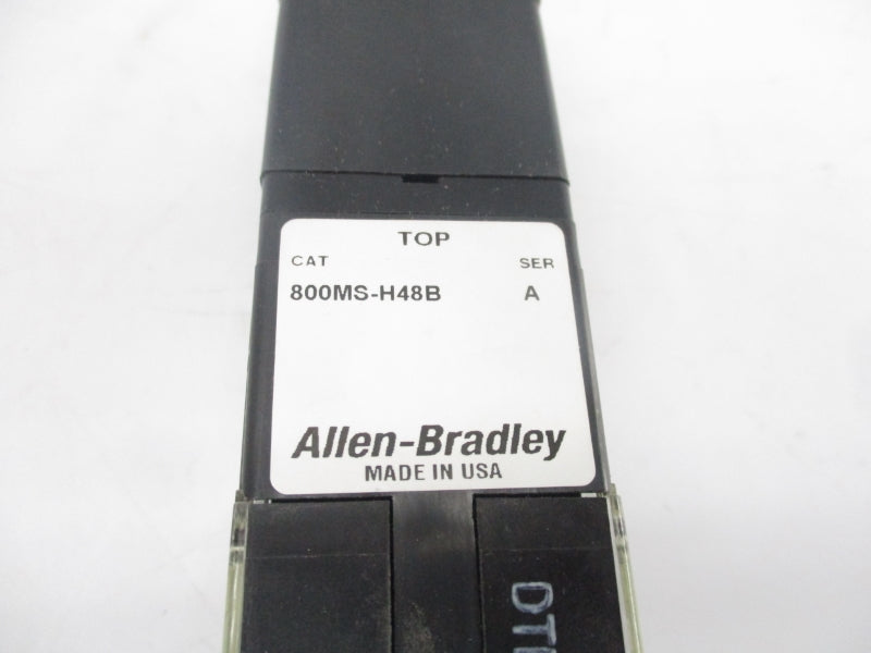 ALLEN BRADLEY 800MS-H48B SER. A 300VAC (NO KEY) NSNP