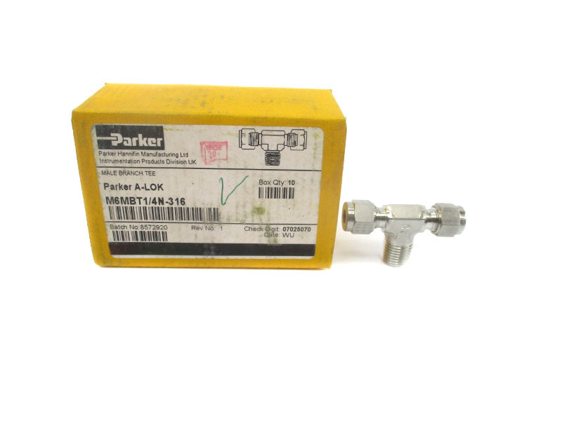 PARKER M6MBT1/4N-316 (PKG OF 10) NSMP