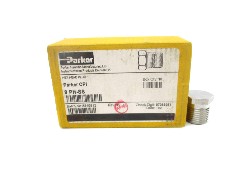 PARKER 8PH-SS (PKG OF 10) NSMP