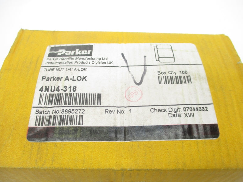 PARKER 4NU4-316 (PKG 100) NSMP