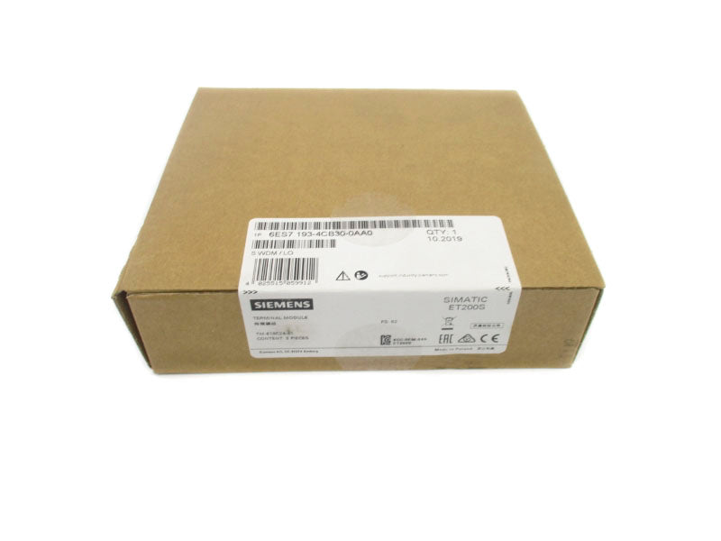 SIEMENS 6ES7193-4CB30-0AA0 (PKG OF 5) NSFS