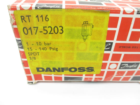 DANFOSS 017-5203 RT116 15-140PSI NSMP