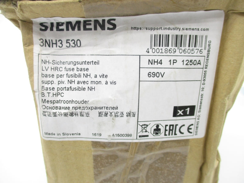 SIEMENS 3NH3530 690V 1250A NSMP