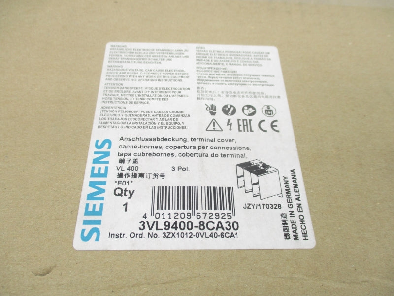 SIEMENS 3VL9400-8CA30 NSMP