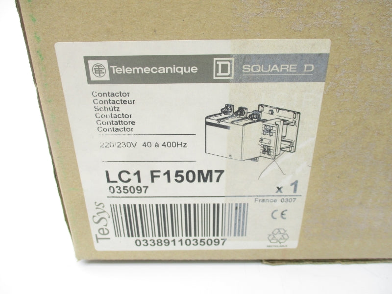 TELEMECANIQUE LC1F150M7 220/230V 40A NSMP