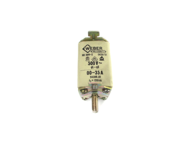 WEBER IEC269-2 0636/21 500V 00-35A UNMP