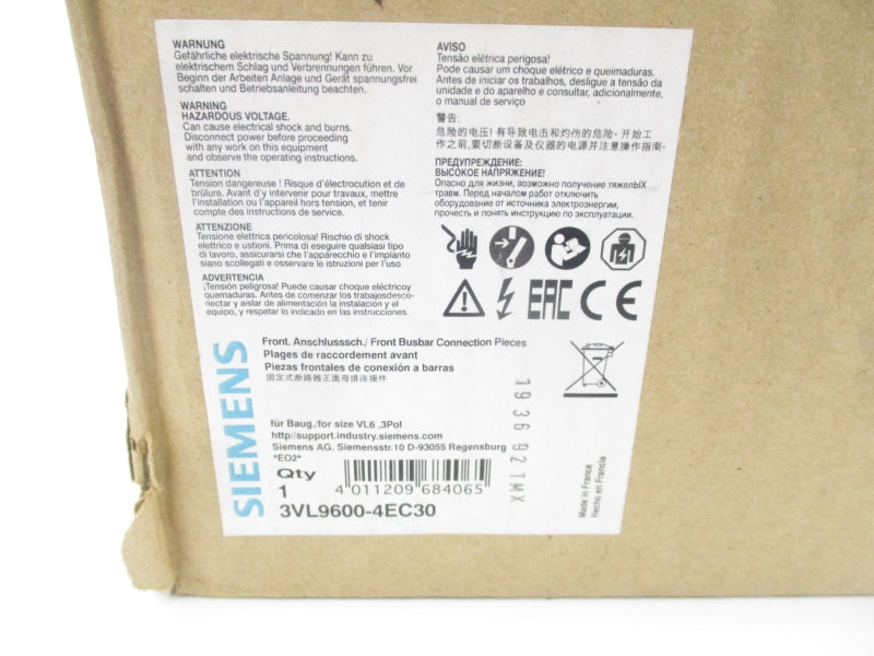 SIEMENS 3VL9600-4EC30 NSMP