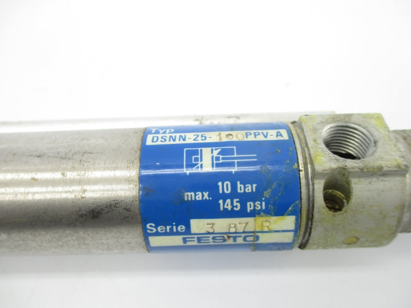 FESTO DSNN-25-100PPV-A SER. 387R 145PSI UNMP