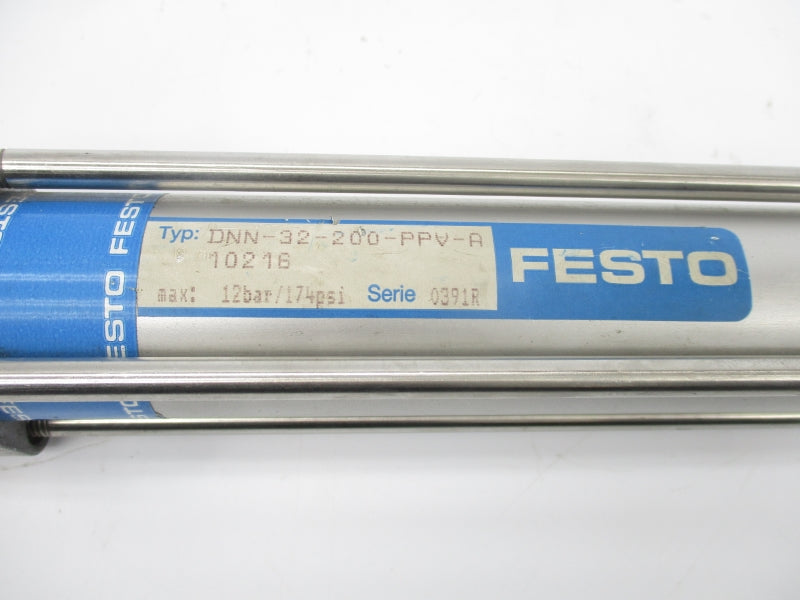 FESTO DNN-32-200-PPV-A SER. 0391R 174PSI UNMP