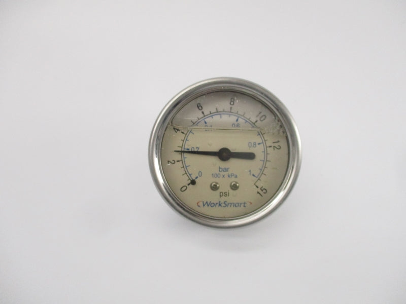 WORKSMART WS-PE-GAGE-195 0-15PSI 1/4" NSMP