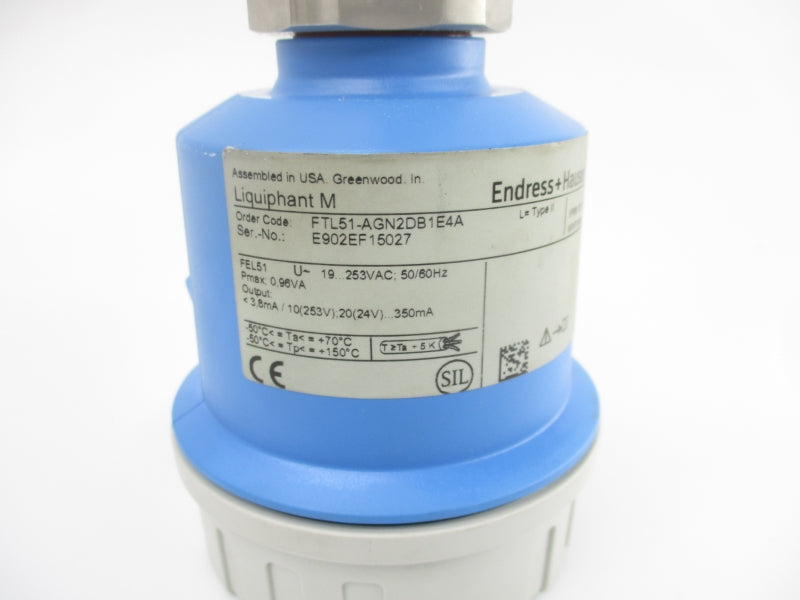 ENDRESS+HAUSER FTL51-AGN2DB1E4A 253VAC NSNP