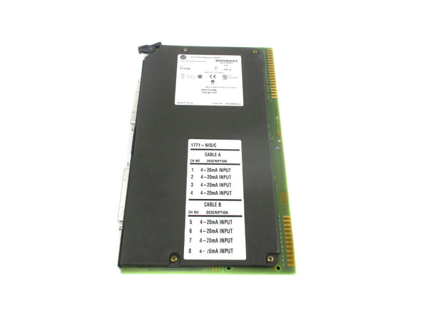 ALLEN BRADLEY 1771-NIS SER. C  5VDC 2.9A F/W A UNMP