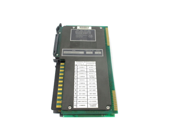 ALLEN BRADLEY 1771-IKC SER. A 12-24V F/W L UNMP