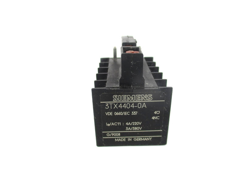 SIEMENS 3TX4404-0A 380VAC 4A UNMP