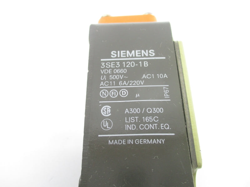 SIEMENS 3SE3120-1B 500V 10A NSNP