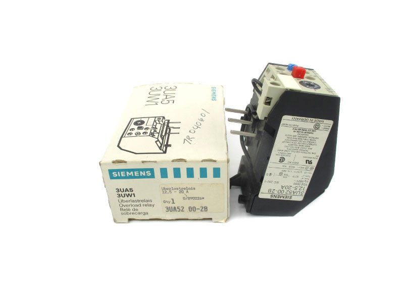SIEMENS 3UA5200-2B 660V 12.5-20A NSMP