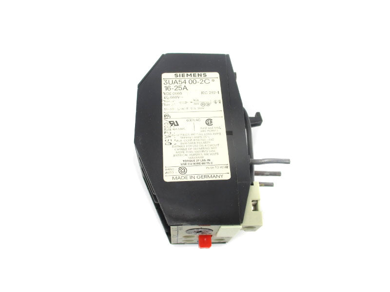 SIEMENS 3UA5400-2C 660V 16-25A UNMP