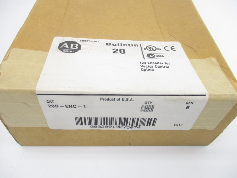 ALLEN BRADLEY 20B-ENC-1 SER. B 12V NSFS