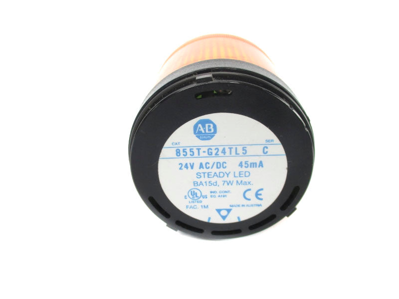 ALLEN BRADLEY 855T-G24TL5 SER. C 24VAC/DC NSNP