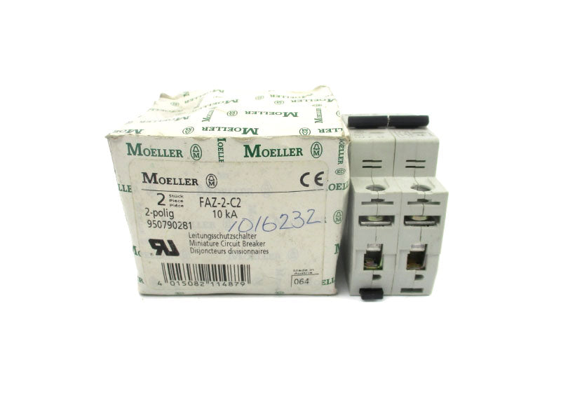 KLOCKNER MOELLER FAZ-2-C2 277/480VAC 2A (PKG OF 2) NSMP