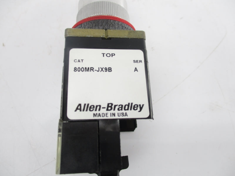 ALLEN BRADLEY 800MR-JX9B SER. A 110/300VAC (AS PICTURED) NSNP