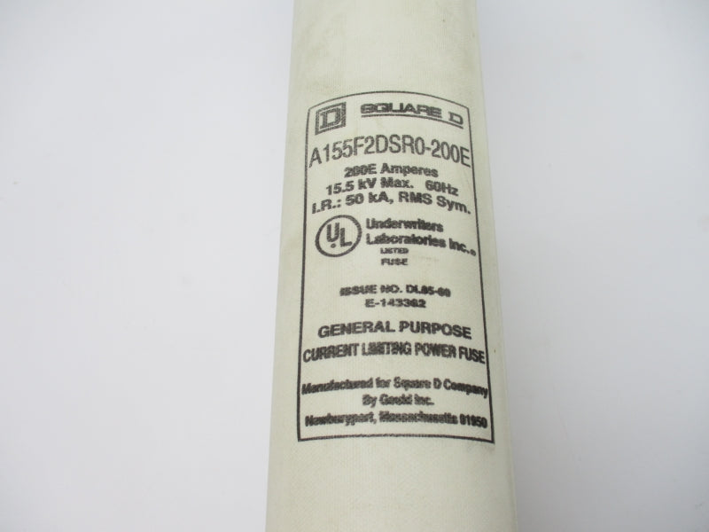 SQUARE D A155F2DSR0-200E 15.5KV 200EA NSNP