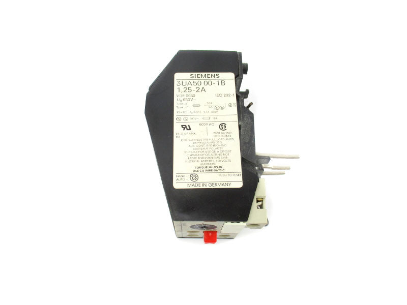 SIEMENS 3UA5000-1B 660V 1.25-2A UNMP