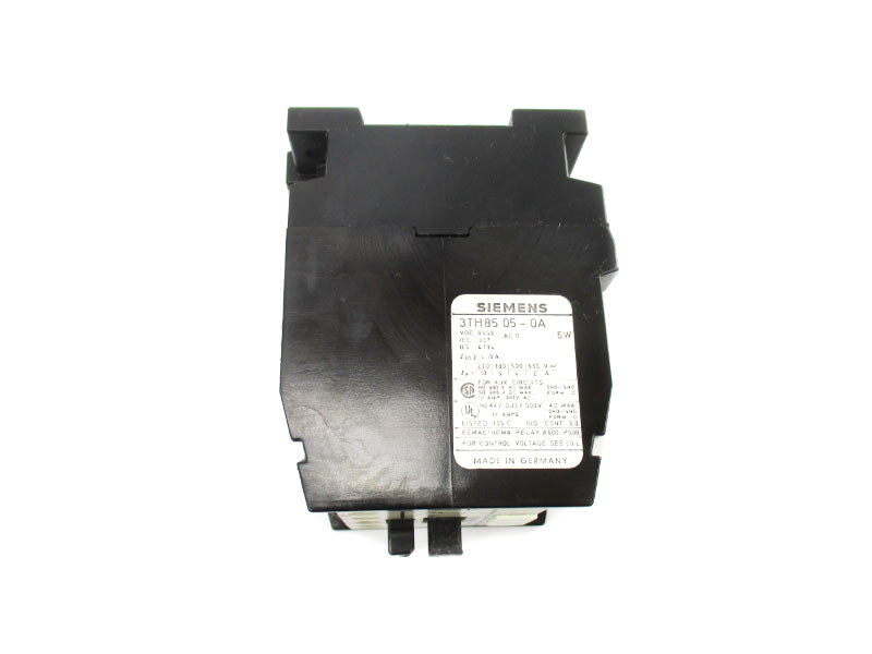 SIEMENS 3TH8505-0A 110/120V 16A UNMP