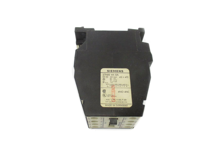SIEMENS 3TH8244-0A 110/120V 16A UNMP