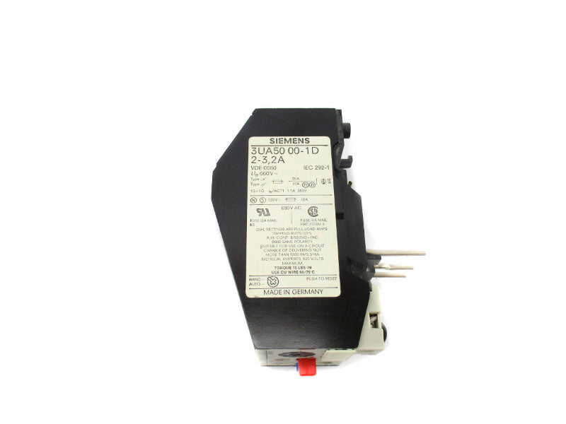 SIEMENS 3UA5000-1D 600VAC 2-3.2A UNMP
