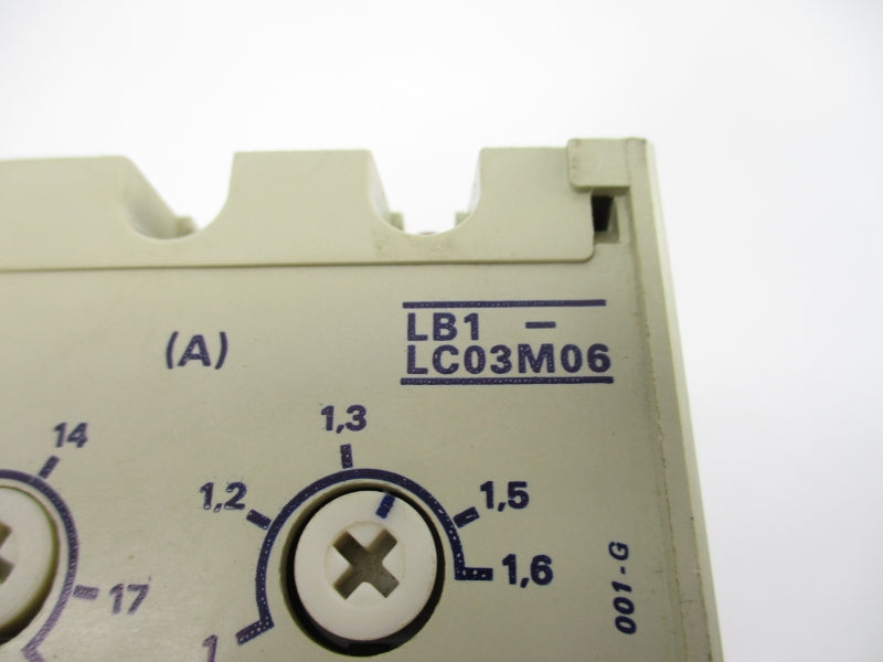 TELEMECANIQUE LB1-LC03M06 660VAC 9.5-19A/1-1.6A UNMP