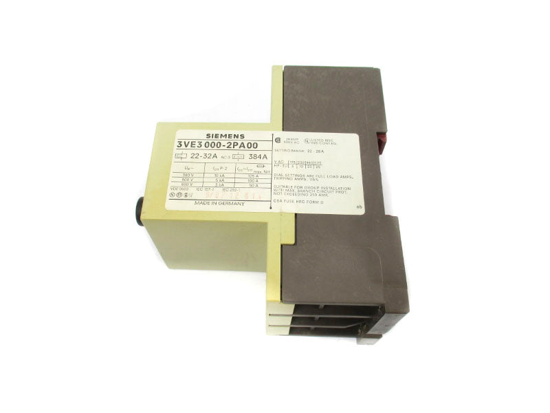 SIEMENS 3VE3000-2PA00 660V 22-32A NSNP